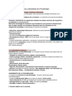 TEMA 1 - Conceptos Básicos y Antecedentes de La Psicobiología