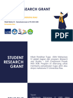Student Research Grant 2023