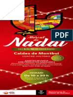 Caldes de Montbui Mercat de Nadal Programa 2023