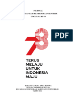 Proposal HUT RI 78 Dusun Candi Jenarwetan