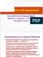 Economics For Managers - Session 01