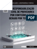 STF - Responsabilidade Civil de Provedores Por Conteúdo Ilícito Gerado Por Terceiros