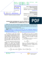 Estimating Method of Calculations Accura