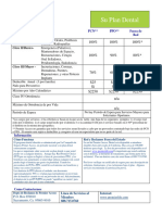 MM Fab - 7-224 - Spanish Benefit Summary Ucr - No Wait - No Ortho