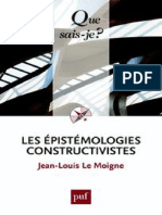 Les Épistémologies Constructivistes (Jean-Louis Le Moigne) (Z-Library)