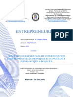 Rapport Entrepreneuriat