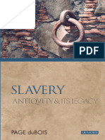 Page DuBois (2010) - Slavery Antiquity and Its Legacy