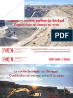Presentation l Industrie Miniere Aurifere Du Senegal Yannick Bouterige