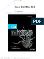Molecular Biology 2nd Edition Clark Test Bank