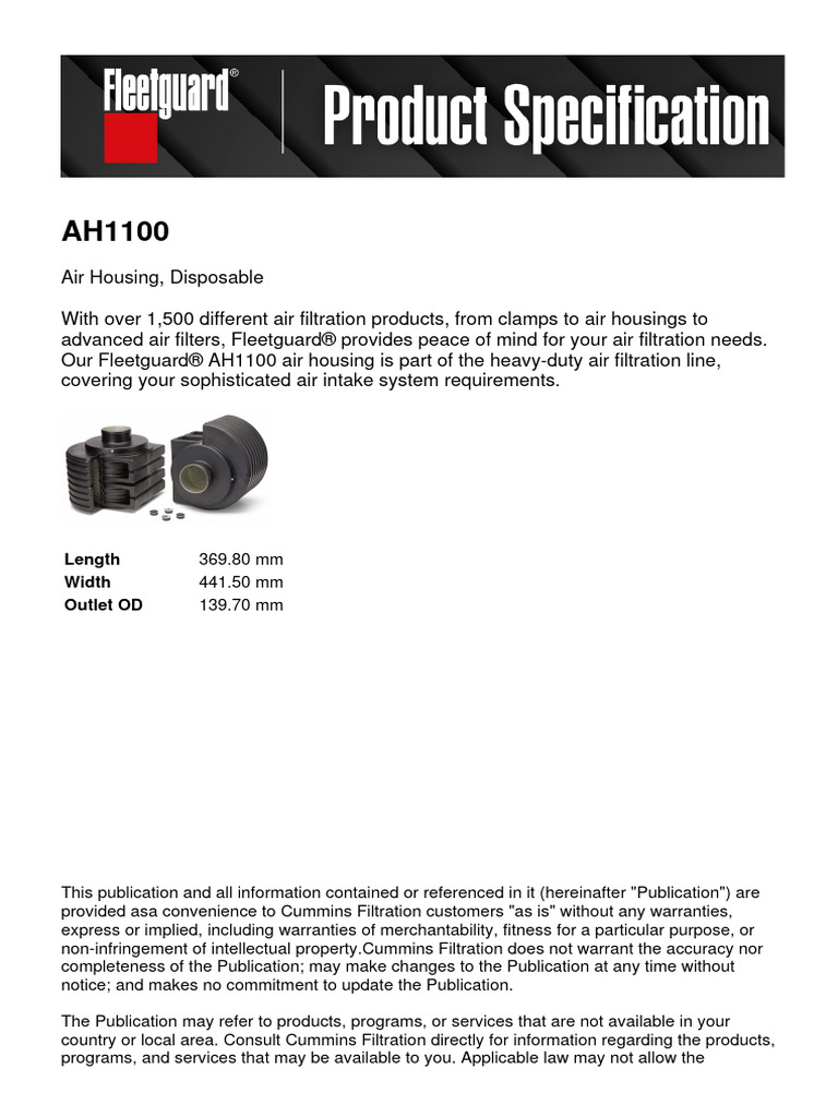 FFG Ah1100 | PDF