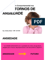 Slides Aula 1 Ansiedade