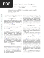 On The Continuity of Asymptotic Measures of Entanglement