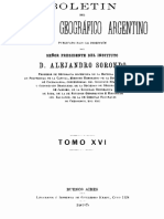 Ambrosetti, Tercer Viaje A Misiones - Boletin Del Instituto Geográfico Argentino (Tomo XVI 1895)