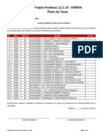 Checklist Validação SESMT