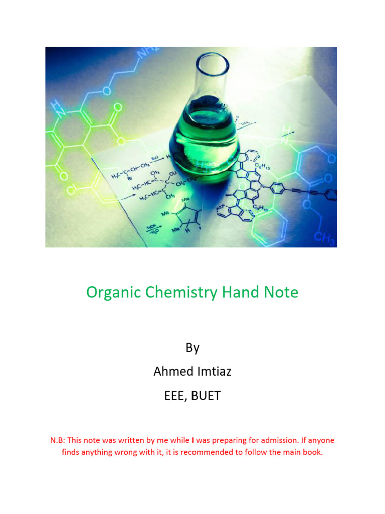 ORGANIC CHEMISTRY NOTES PDF FREE DOWNLOAD FOR NEET 2020 visual data 3