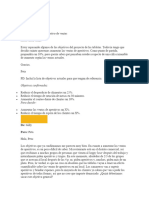 Semana 3.2 Intercambio de Correos, Detalle Obetivo