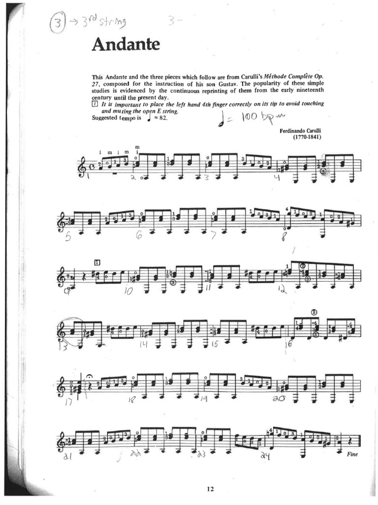 The Classical Guitar Frederick Noad Guitar Anthology PDF