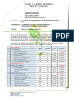 CARTA 004. Autorización de Desembolso