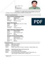 CV of M Raju