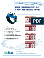 Colar de Tomada FF 500 A 1000mm