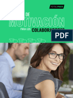 Manual de Motivacion para Los Colaboradores