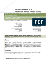 Propiedades Psicométricas Del ERASOR 2.0 en Adolescentes Chilenos Con Prácticas Sexuales Abusivas