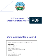 Immunoblot For HIV Diagnosis