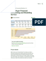 You Will Get Financial Forecasting and Modelling Service - Upwork