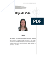 Hoja de Vida Sara Vanesa 2023