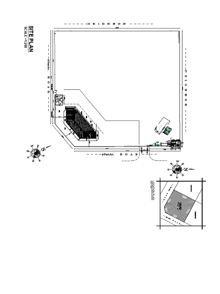 SITE PLAN Blank | PDF