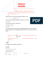 Tarea #6 Vectores