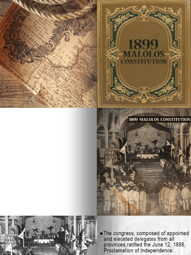 What Is 1899 Malolos Constitution