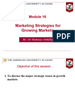 Marketing Module 16