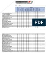 Ficha de Observación de Actitudes y Comportamientos