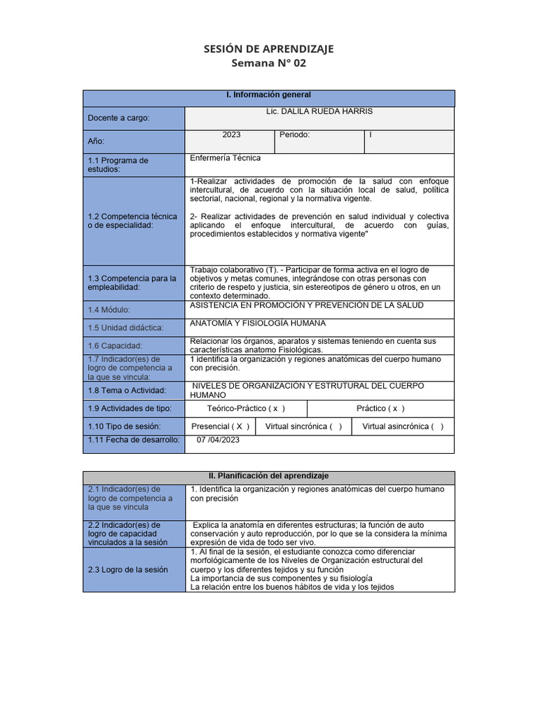 Sesión 02 | PDF | Crecimiento personal y profesional