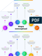 Blue Creative Mind Map Graph