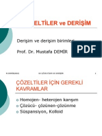 Cozeltiler Ve Derisim