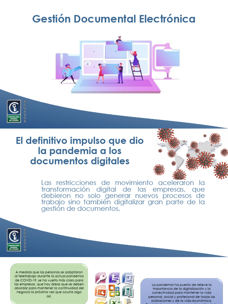 Gestión Documental Electrónica Pdf Gestión De Registros Informática