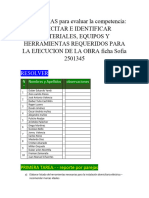 EVIDENCIASnparanevaluarnlancompetencianSOLICITARnEnIDENTIFICARnMATERIALESnnEQUIPOSnYnHERRAMIENTASnREQUERIDOSnPARAnLAnEJECUCIONnDEnLAnOBRA 55657fc3782c765