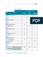 Psk4u 01 Activity Chart