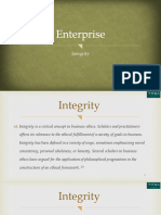 IV&A AMB - Enterprise Integrity