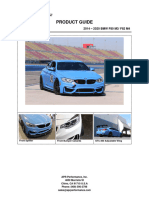 Product Guide BMW F82 M4 F80 M3 2014 20202