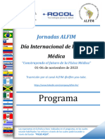 Jornadas Alfim 7 Nov - Programa