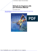 Numerical Methods for Engineers 6th Edition Chapra Solutions Manual