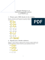 Ejercicios Semana 7 y 8