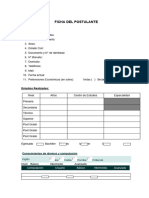 S7 - Ficha de Postulante Reclutamiento