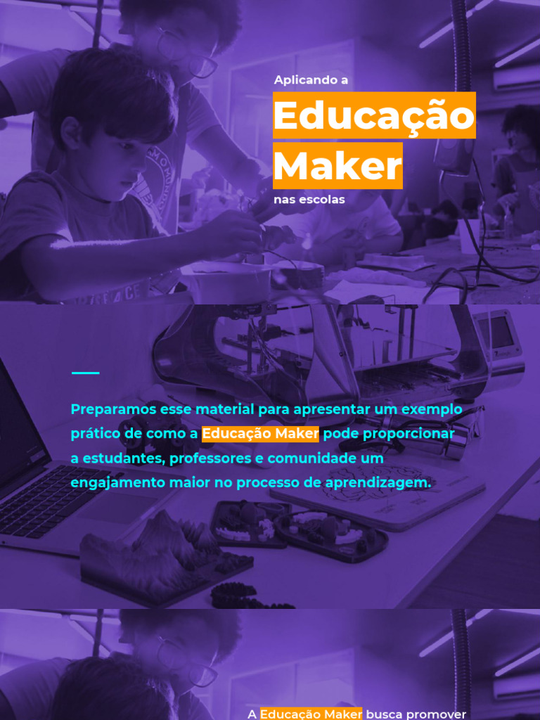 Educacao Maker Na Pratica | PDF | Aprendizado | Escolas