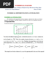 Numerical Integration