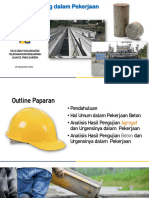 FGD Jalan Tol Trans Sumatera - Poin Penting Dalam Pekerjaan Beton