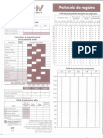 WISC-IV Protocolo de Registro (Manual Moderno)